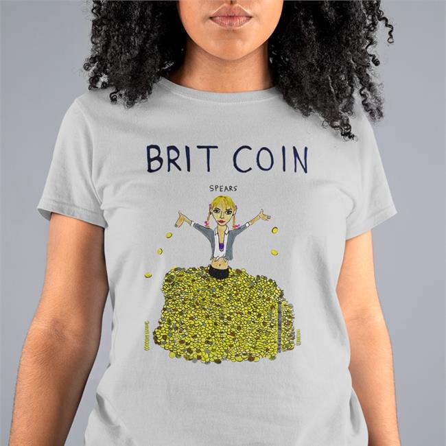 Hilary Duff Brit Coin Spears T Shirt