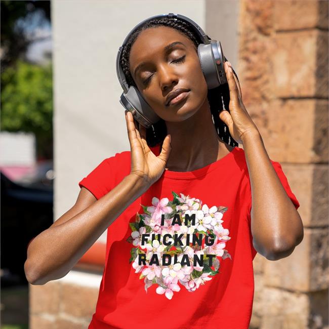 I Am Fucking Radiant Feminist Shirt The Spark Company Merch Rav Billan