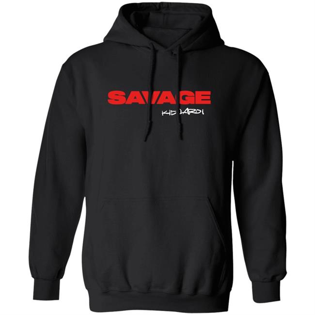 The Kid Laroi Merch Savage Crewneck Sweatshirt Black The Kid Laroi Merch Savage Crewneck Sweatshirt Black