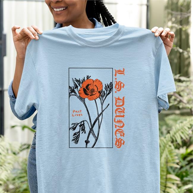 LS Dunes Store Past Lives Flower Tee Shirt Glossveins