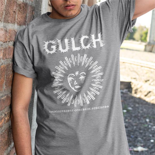 Gulch Merch Bullet Circle Tee Impenetrable Cerebral Fortress
