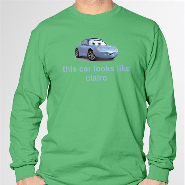 This Car Looks Like Clairo Shirt White