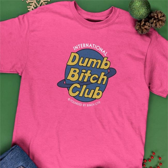 Dumb Bitch Club Shirt Light Pink