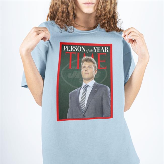 Person Of The Year Time Zach Wilson Tee