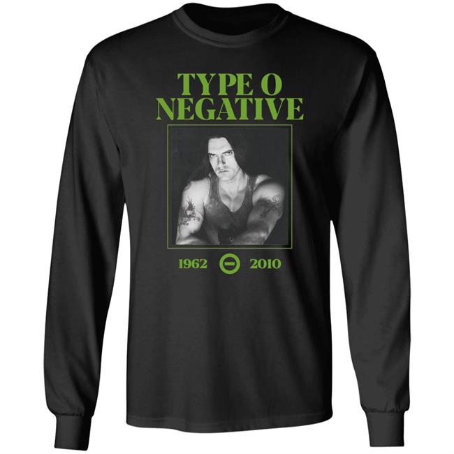 Revolver X Type O Negative Peter Steele Tribute Limited-Edition Numbered T Shirt Revolver X Type O Negative Peter Steele Tribute Limited-Edition Numbered T Shirt