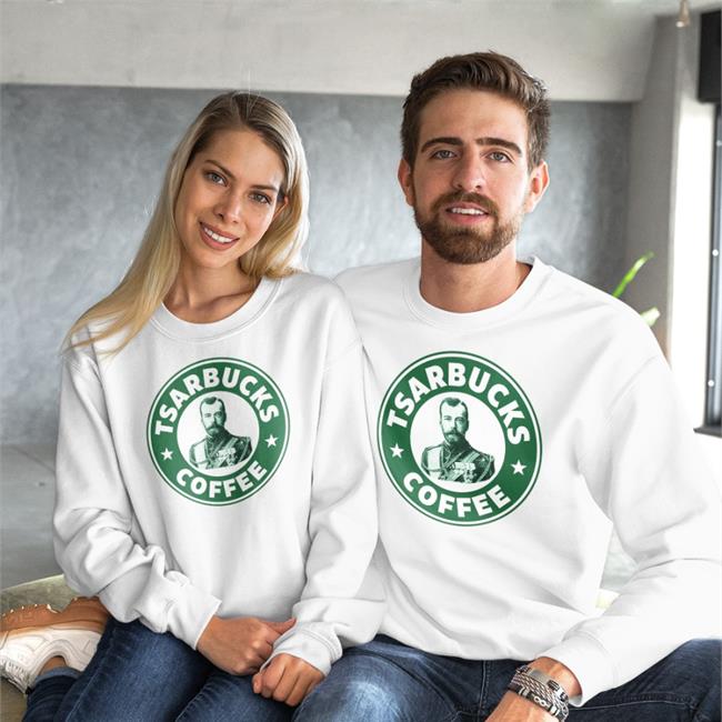 Tsarbucks Coffee Hoodie Russian Nina Byzantina