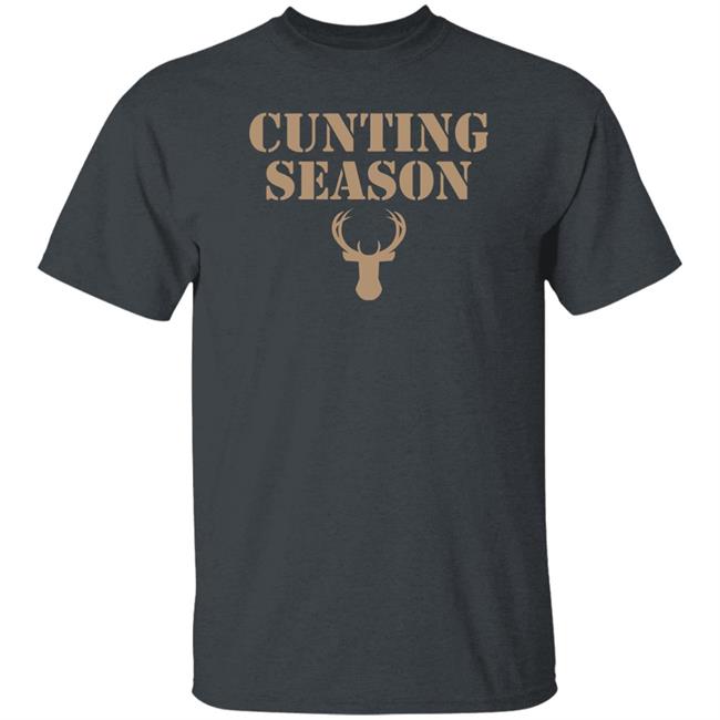 Virghoes Shop Cunting Season Tee Shirt Milwaukee Bucks