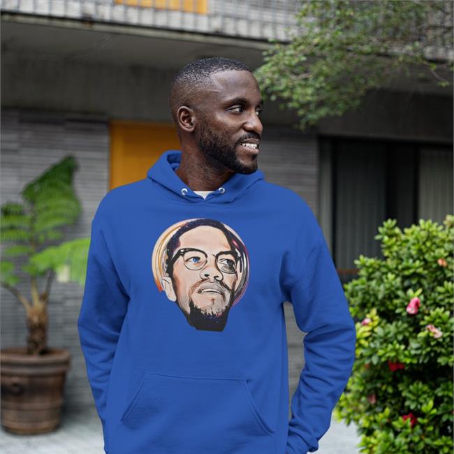Malcolm X T Shirt Portrait Active