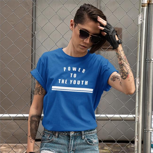 Power To The Youth T Shirt Diana Paul Chando
