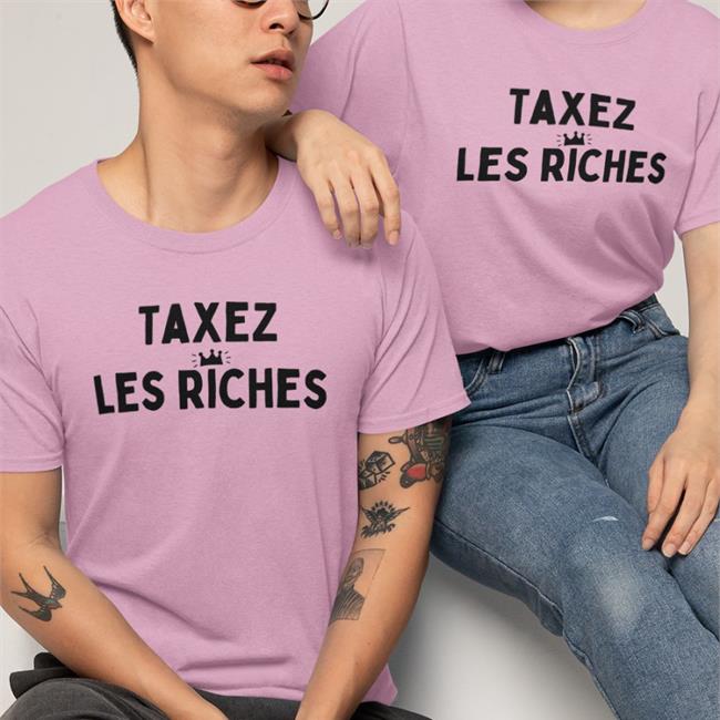 Taxez Les Riches T Shirt White