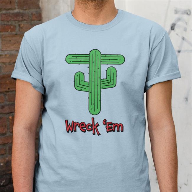 Wreck Em Cactus Long Sleeve T Shirt Patrick Mahomes Texas Tech Red Raiders