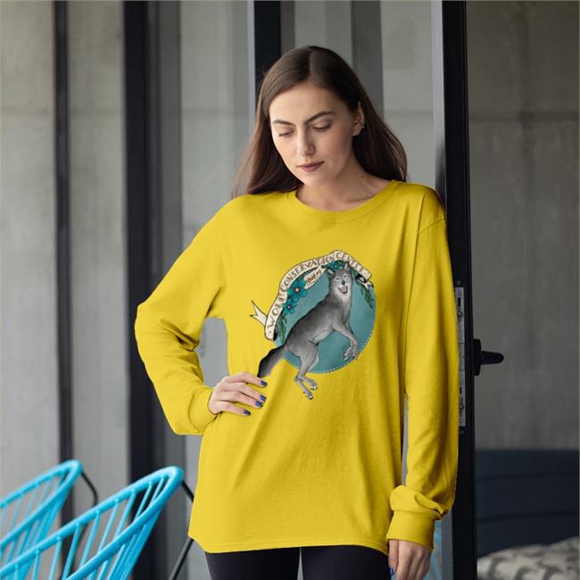 Zephyr Forever Wolf Conservation Center Long Sleeve T Shirt