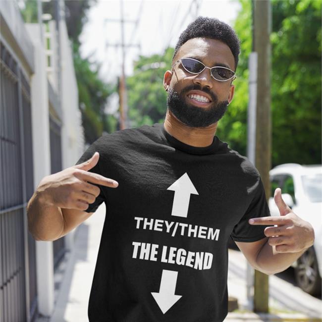 They/Them The Legend Tee Shirt Crywank Usa Tour Crywank Band