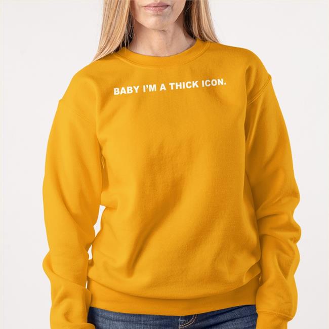Monét X Change Merch Monetxchange Baby I'm A Thick Icon Tee Shirt