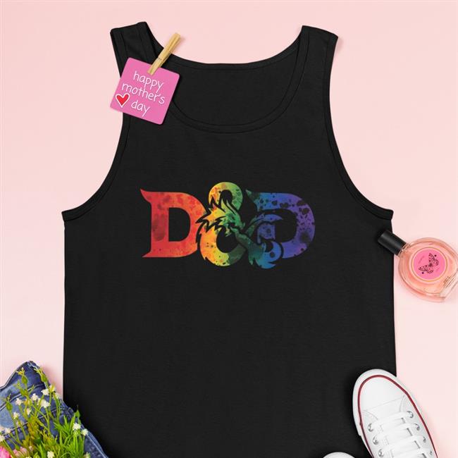 Pride 2022 D&D Tank Top B. Dave Walters