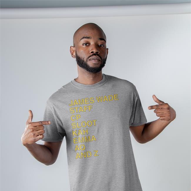 Annie Costabile James Wade Staff Cp Sloot Kah Emma Aq And Z Tee Shirt Obvious Shirts