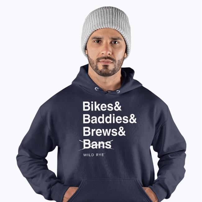 Bikes Baddies Brews And No Bans T Shirt