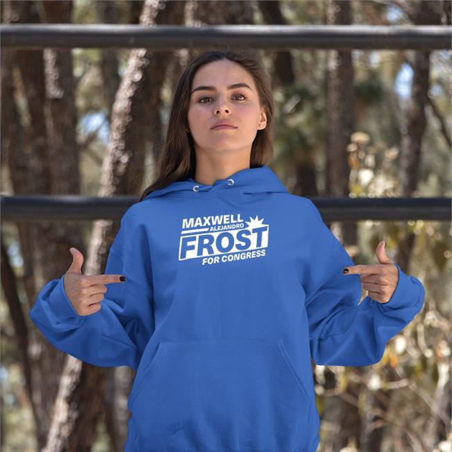 Maxwell Alejandro Frost For Congress Hoodie