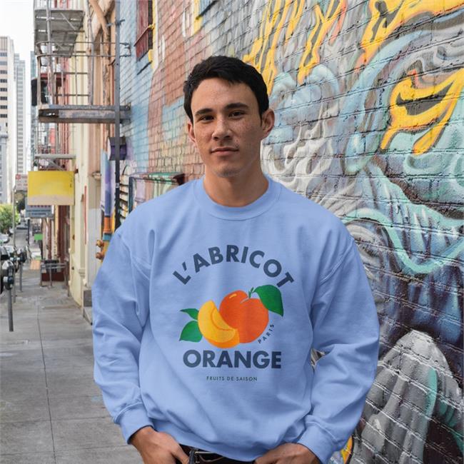 Hobibihoba L'abricot Orange Paris Fruits De Saison T-Shirt