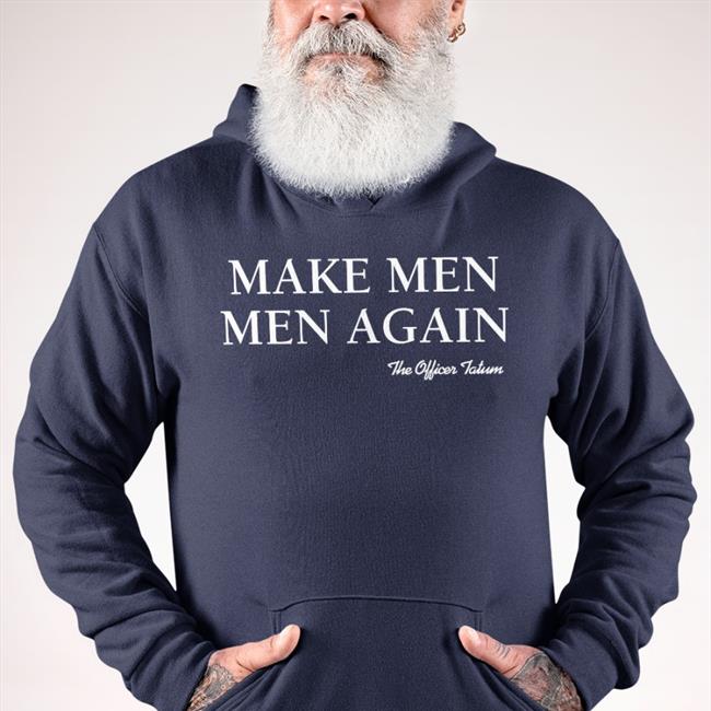 Make Men Men Again T Shirt Black