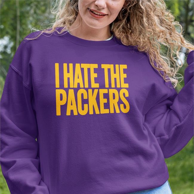 I Hate The Packers Shirt Funny