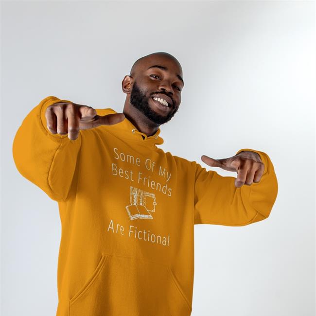 Some Of My Best Friends Are Fictional Book Nerd T Shirt Melanie Gywer