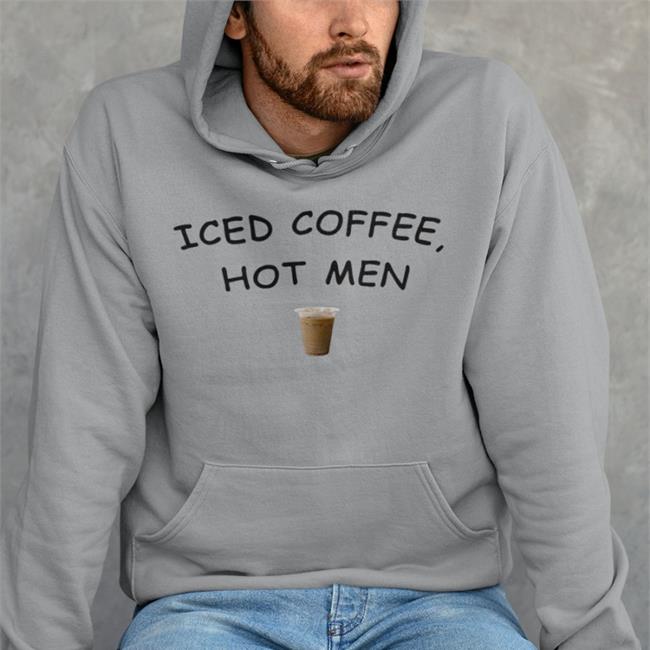 Iced Coffee Hot Men Hoodie
