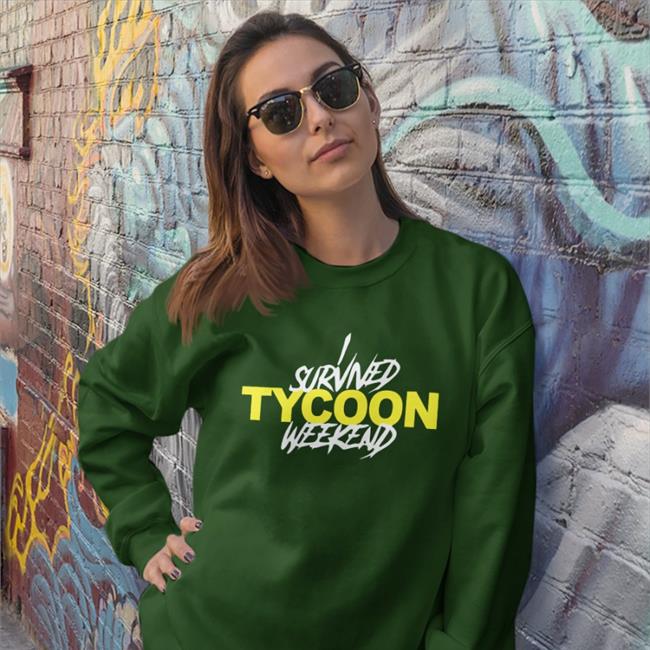 G Unit Brands Shop I Survived Tycoon Weekend Hooded Sweatshirt 50Cent