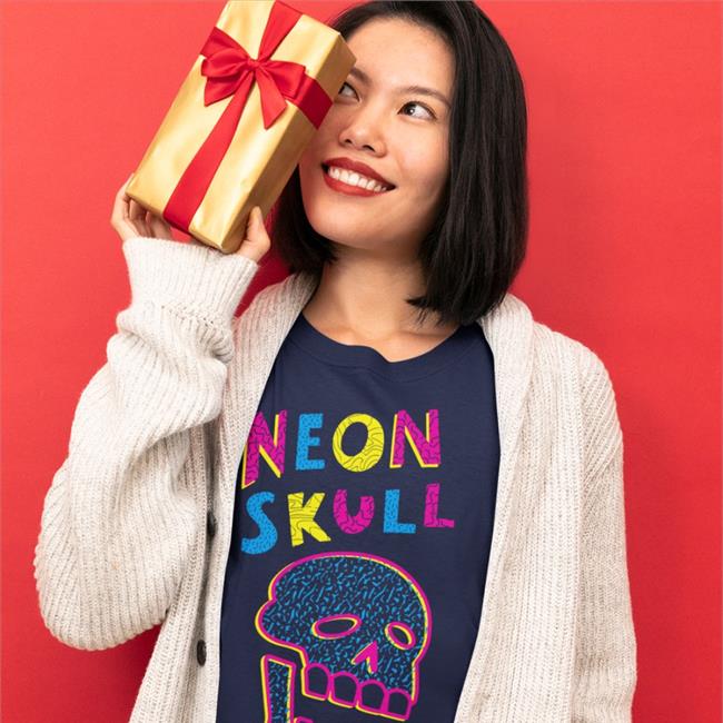 Neon Skull Japan Tour Ix 1986 Shirt Black