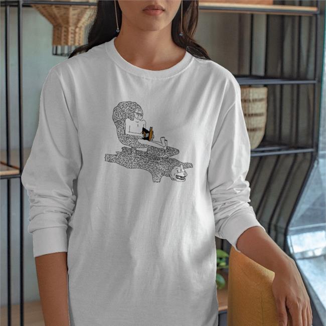 Bitcoinmagazine Merch Big-Brain Magazine Long Sleeve Shirt