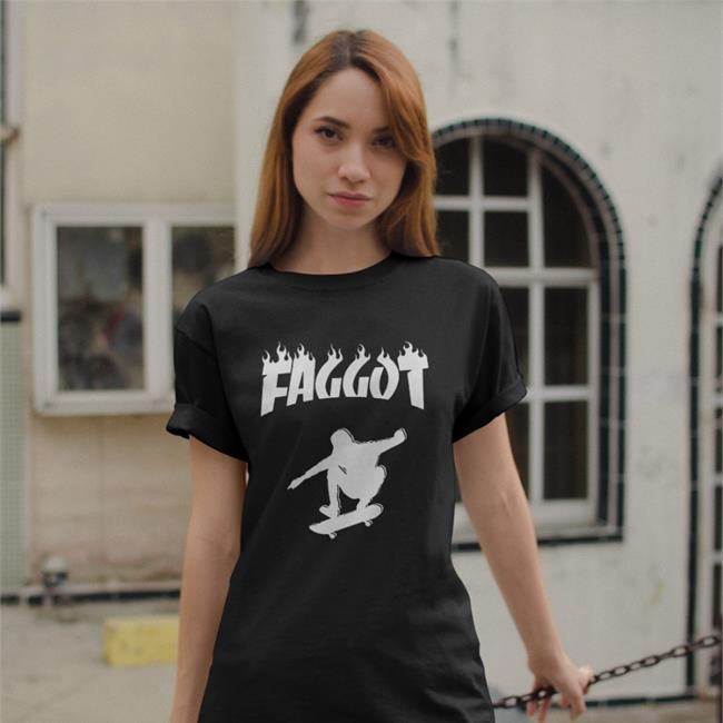 Shirt Bimbo Merch Faggot Sk8r T Shirt Existaint