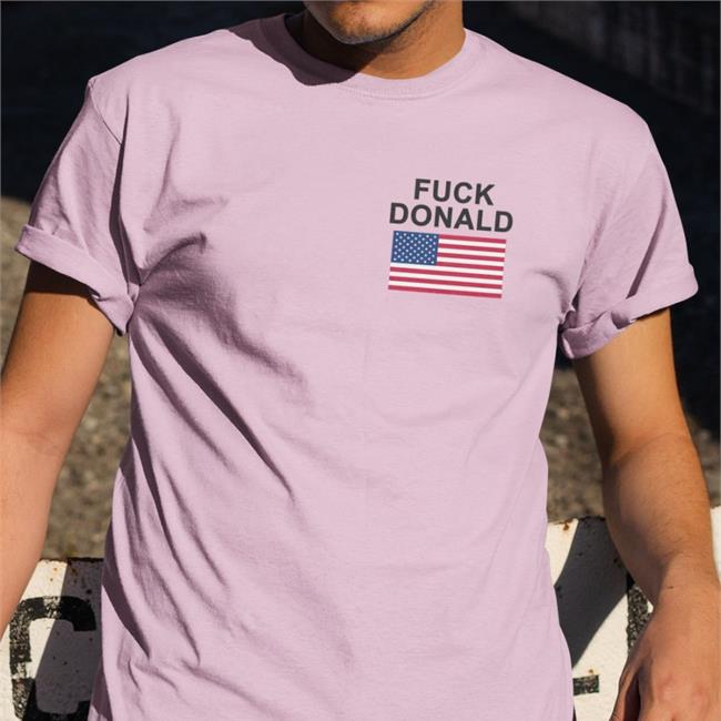 Fuck Donald Hooded Sweatshirt Rbisrb American Flag