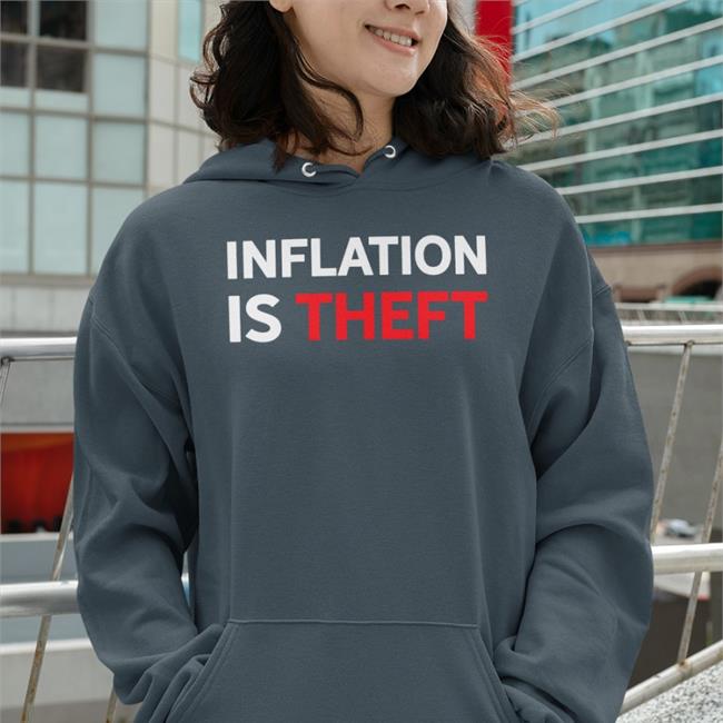 Luke Rudkowski Inflation Is Theft T Shirt The Best Political Shirts We Are Change Merch