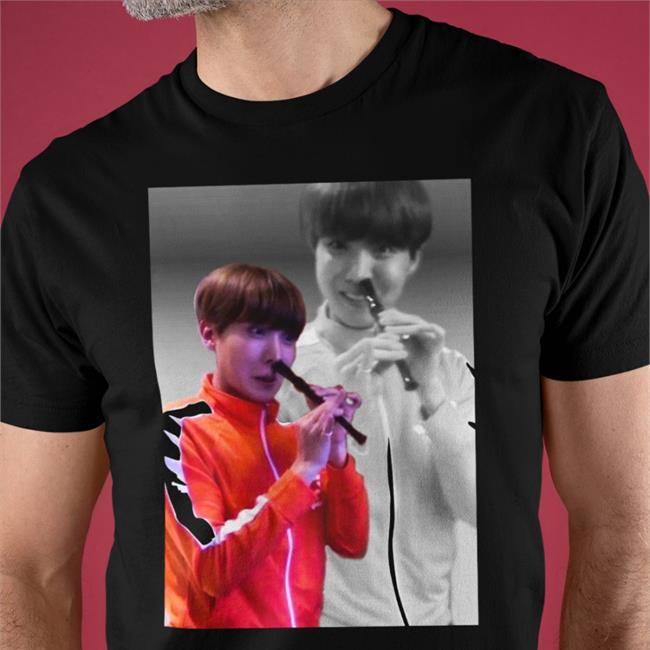 Jhope Hoseok Flute Shirt Funny Jimination7