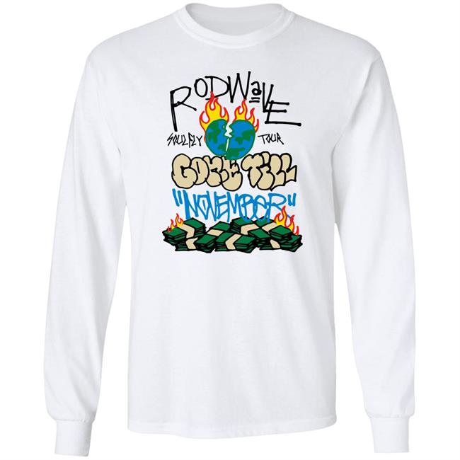 Rod Wave Merch Soulfly Tour Gone Till November Shirt