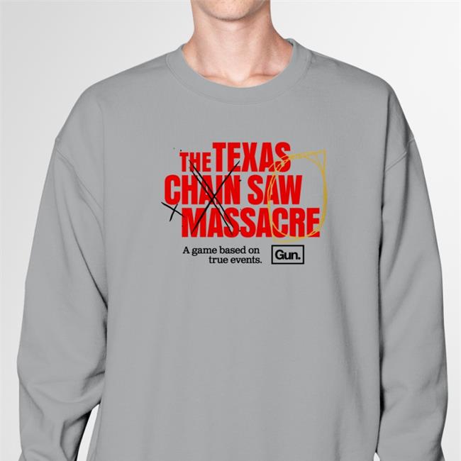 Weskeltner The Texas Chain Saw Massacre A Game Based On True Events Gun T-Shirts
