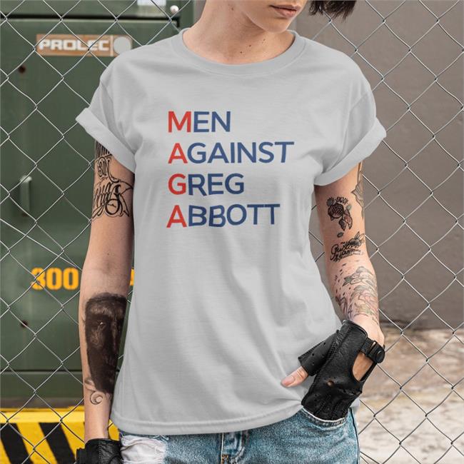 Men Against Greg Abbott T Shirt Demonstrator From Morton's Steakhouse