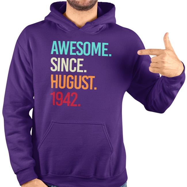 Awesome Since August 1942 Shirt Isobel Isobelball5