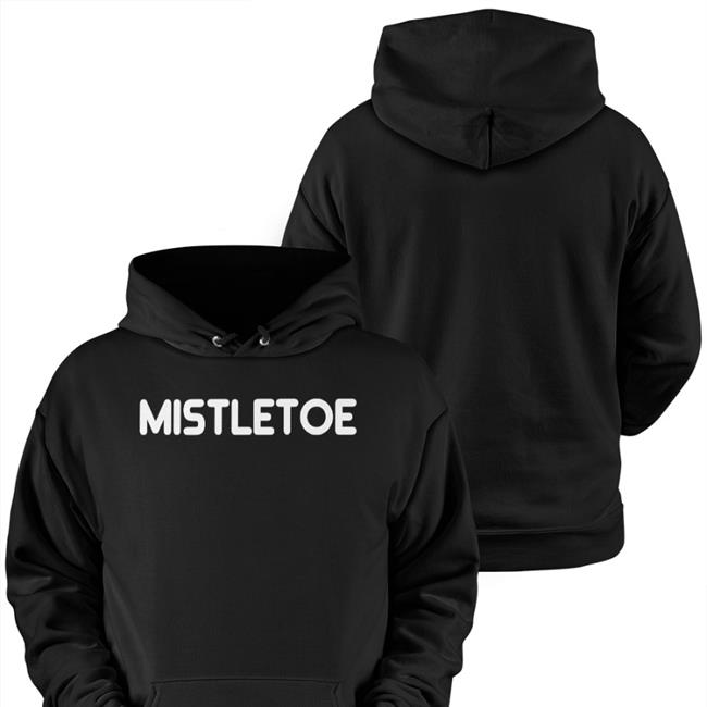 Mistletoe Christmas Holiday Shirt Baseball Chickie