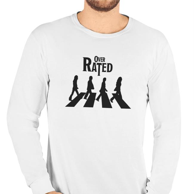 Over Rated T Shirt White Shitheadsteve
