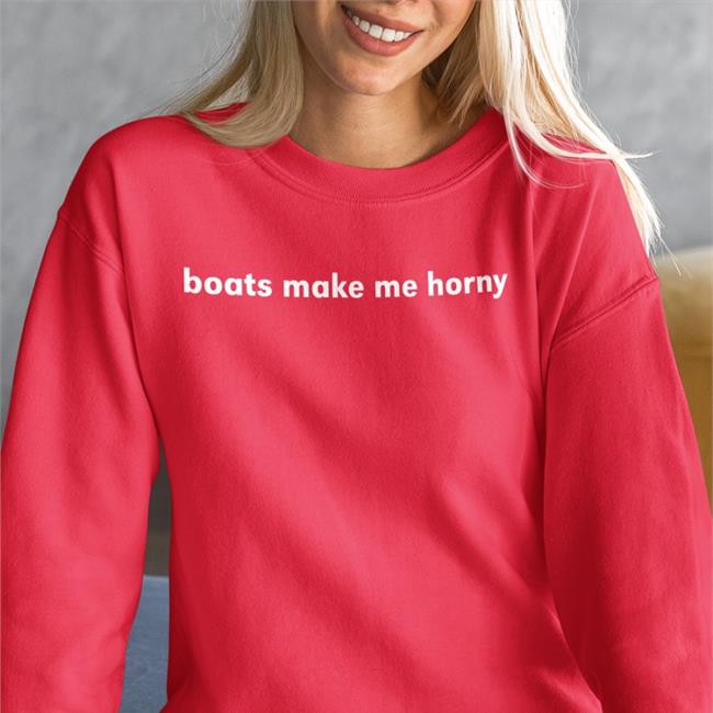 Sadie Crowell Merch Boats Make Me Horny Tee Shirt