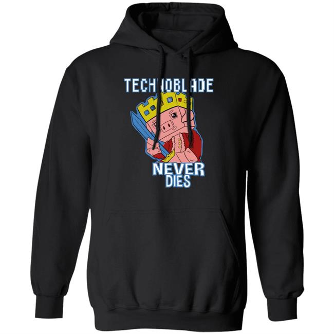 Technoblade Merch Technoblade Never Dies Hoodie