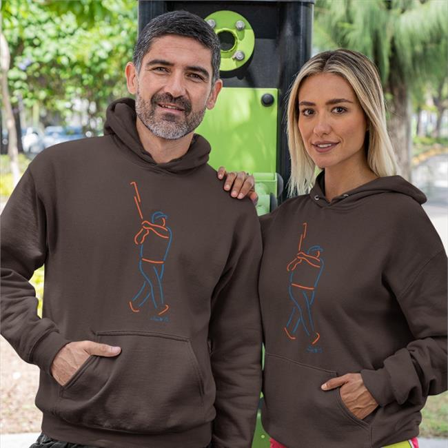 Breakingt Merch Neon Daniel Vogelbach Hooded Sweatshirt