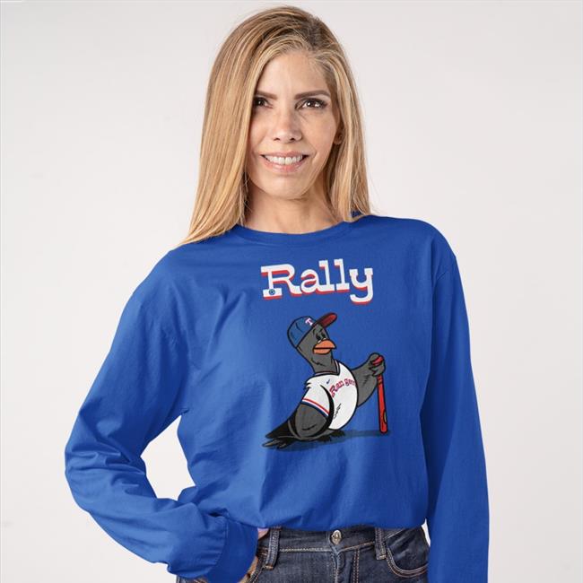 Bird Rally Hooded Sweatshirt Texas Rangers