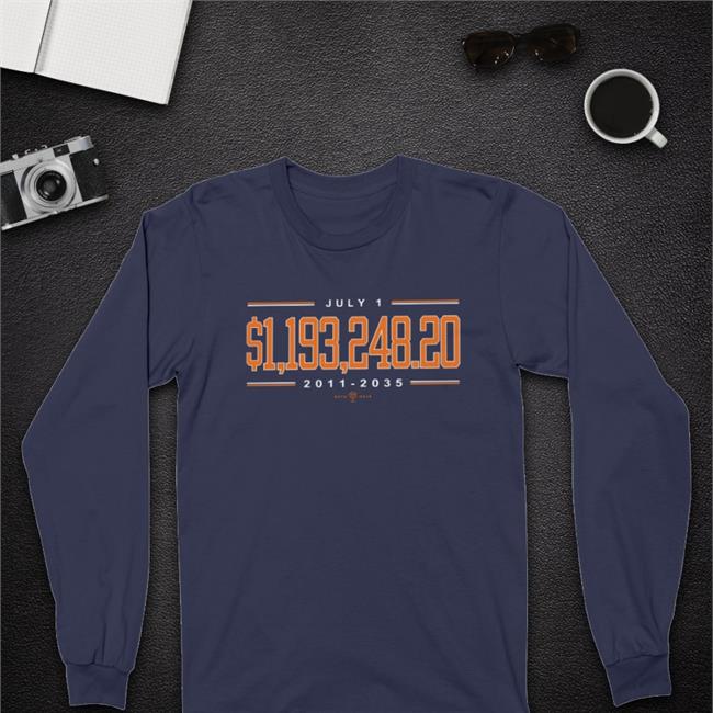 $1,193,248.20 Shirt Blue