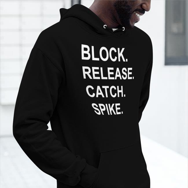 Block Release Catch Spike Shirt Kevin Seifert Irv Smith Jr