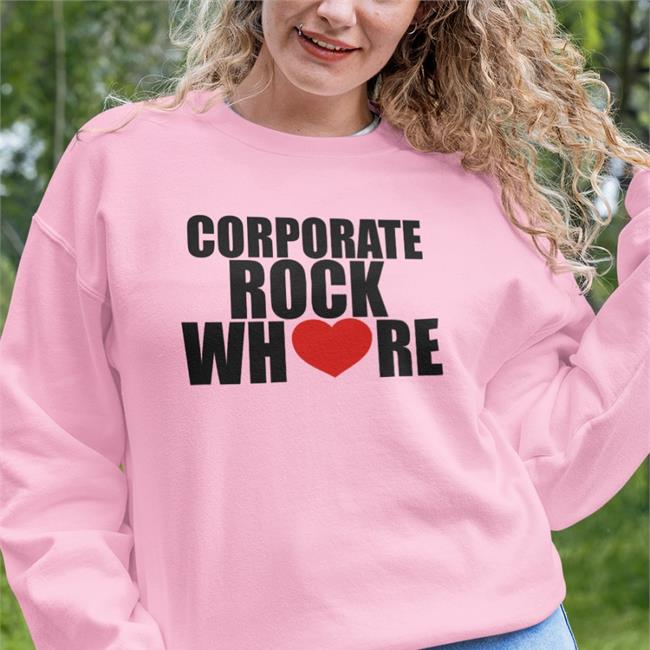 Corporate Rock Where Heart T Shirt White