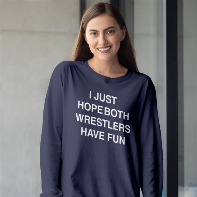 I Just Hope Both Wrestlers Have Fun Shirt Angie Twilight Palms Merch
