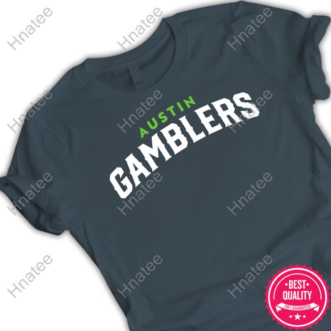 Official Austin Gamblers Merch Austin Gamblers Icon Tee