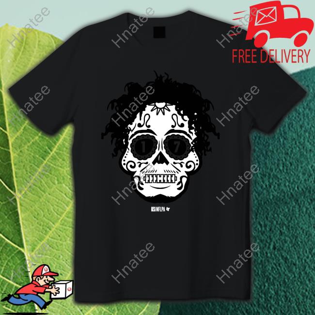 Official Garrett Wilson: Sugar Skull T-Shirt